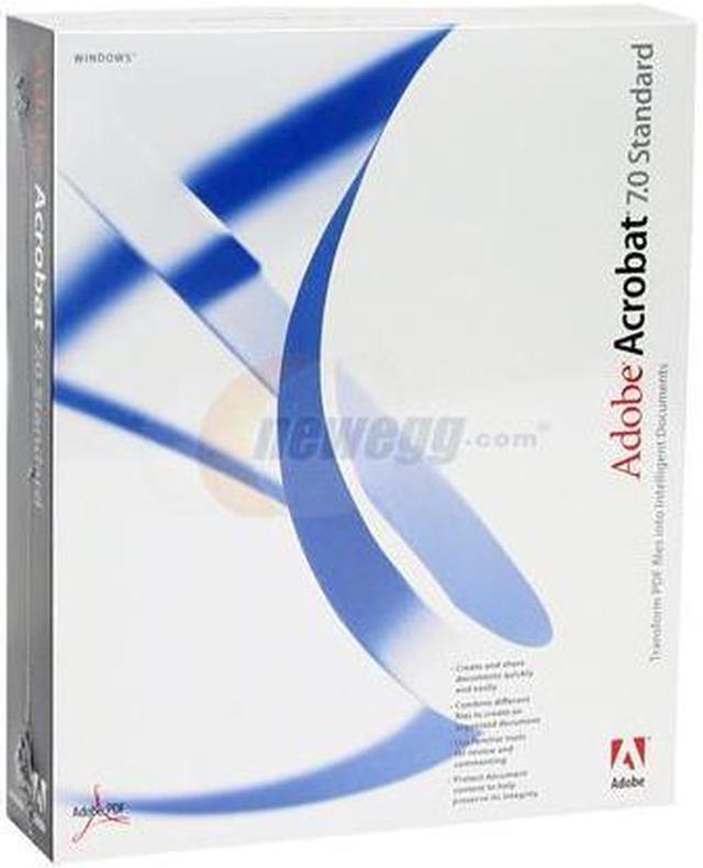 Adobe Acrobat 7.0 Standard - Newegg.com