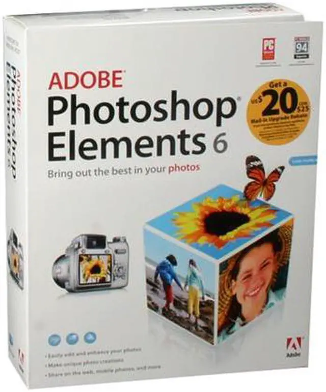 Main image of Adobe Photoshop Elements 6.0 Windows
