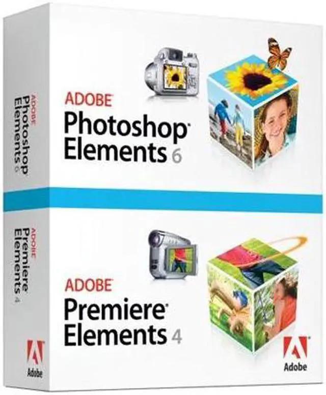 Main image of Adobe Photoshop Elements 6.0 plus Adobe Premiere Elements 4.0