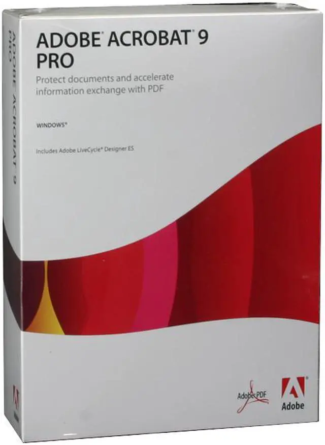 Main image of Adobe Acrobat Professional 9 Windows Upgrade