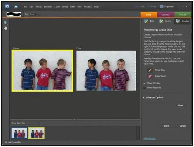 Alt view image 6 of 11 - Adobe Photoshop Elements 7 - Mini Box