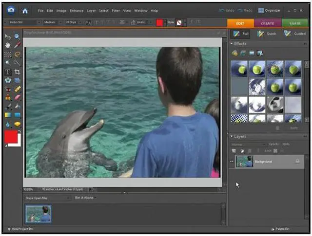 Alt view image 4 of 10 - Adobe Photoshop Elements 7 & Adobe Premiere Elements 7 - Mini Box