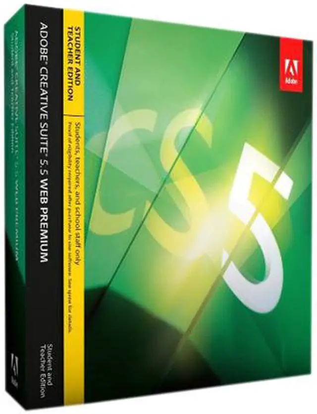 Main image of Adobe CS5.5 Web Premium 5.5 Win - Student and Teacher