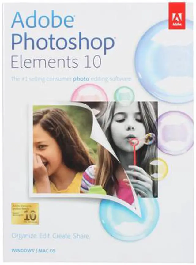 Main image of Adobe Photoshop Elements 10 for Windows & Mac - Full Version