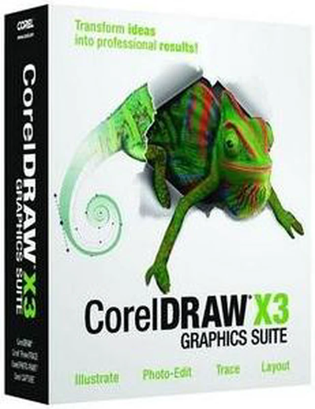 Corel CorelDRAW Graphics Suite X3 Upgrade - Newegg.com