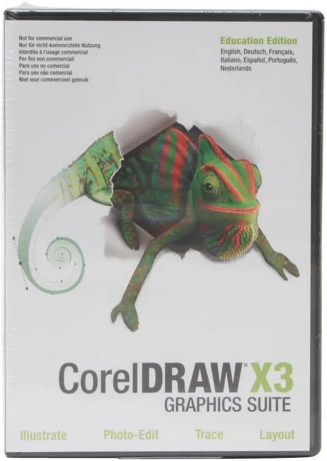 Main image of Corel CorelDRAW Graphics Suite X3 Student & Teacher