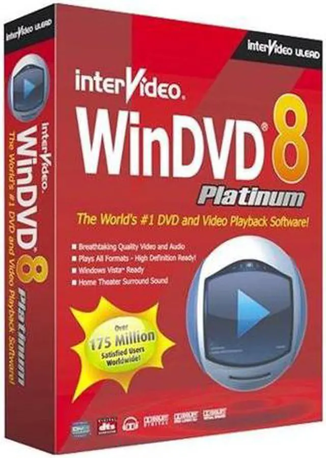 Main image of InterVideo WinDVD 8 Platinum