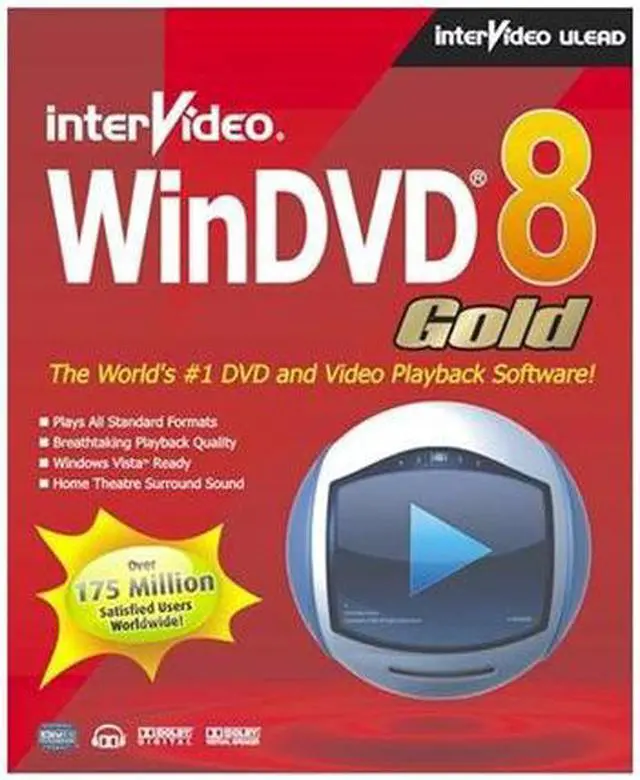Main image of InterVideo WinDVD 8 Gold