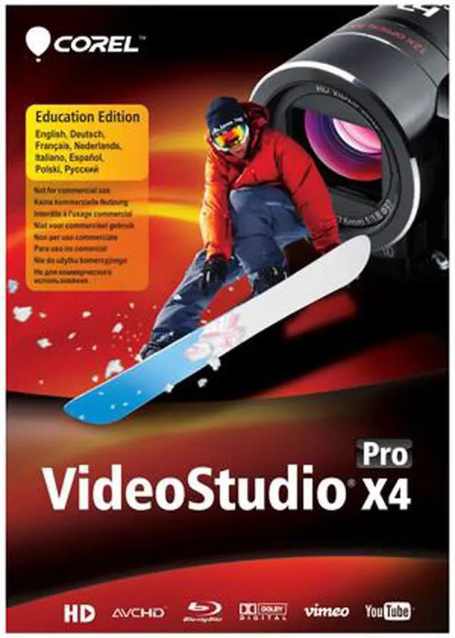 Main image of Corel VideoStudio Pro X4