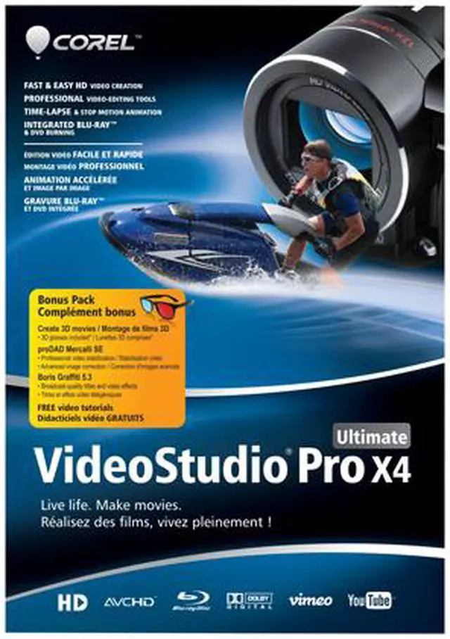 Main image of Corel VideoStudio Pro X4 Ultimate