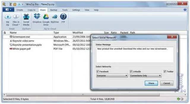 Alt view image 2 of 7 - Corel Winzip 17 Standard - Product Key Card