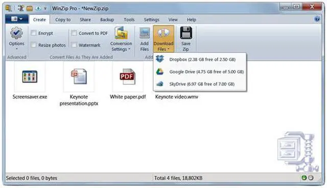 Alt view image 7 of 7 - Corel Winzip 17 Standard - Product Key Card