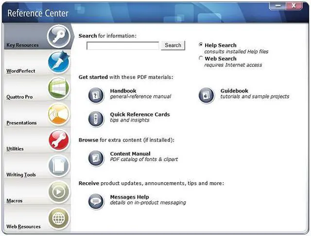 Alt view image 3 of 3 - Corel WordPerfect Office X6 Home & Student - Download