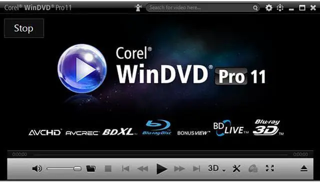 Alt view image 2 of 3 - Corel WinDVD Pro 11 EN - Download