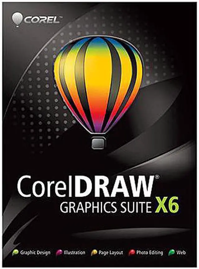 Main image of Corel CorelDRAW Graphics Suite X6 Mini-Box, English/French, Windows