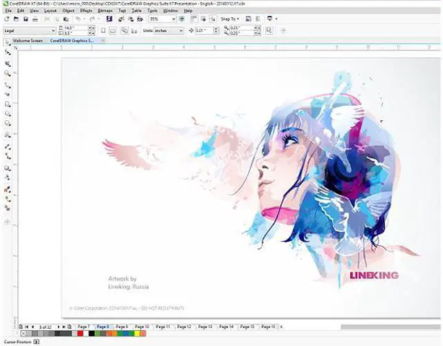 Alt view image 3 of 6 - Corel CorelDRAW Graphics Suite X7 Upgrade