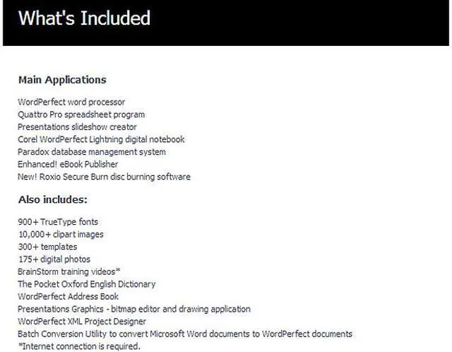 Alt view image 3 of 3 - Corel WordPerfect Office X7 Pro