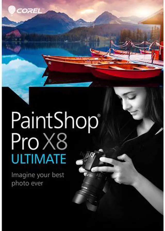 Main image of Corel Paintshop Pro X8 Ultimate