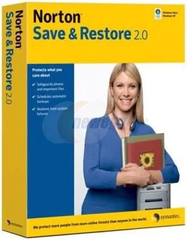 Main image of Symantec Norton Save & Restore Version 2.0