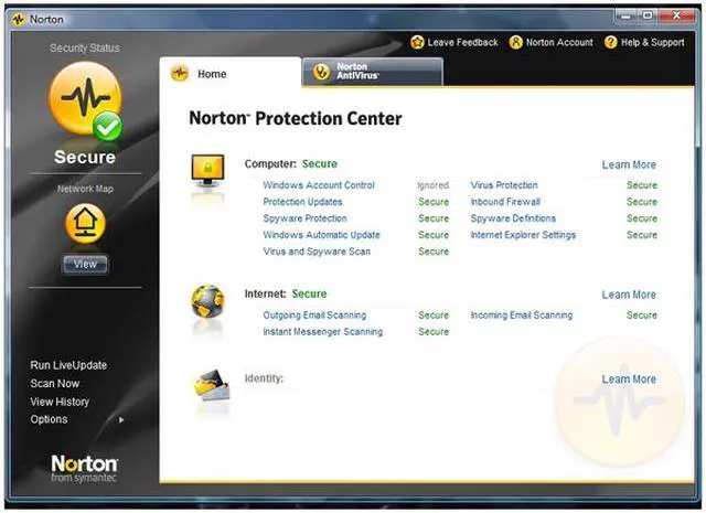 Alt view image 3 of 9 - Symantec Norton AntiVirus 2008 3 user