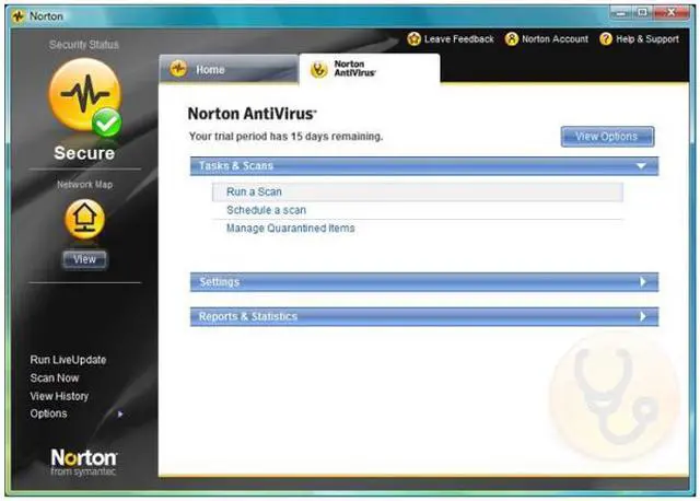 Alt view image 6 of 9 - Symantec Norton AntiVirus 2008 3 user