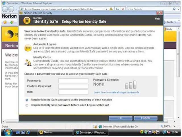 Alt view image 7 of 10 - Symantec Norton Internet Security 2008 - OEM