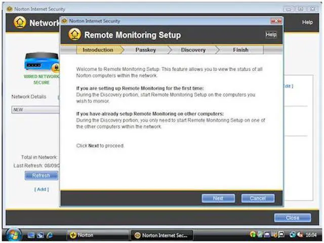 Alt view image 8 of 10 - Symantec Norton Internet Security 2008 - OEM