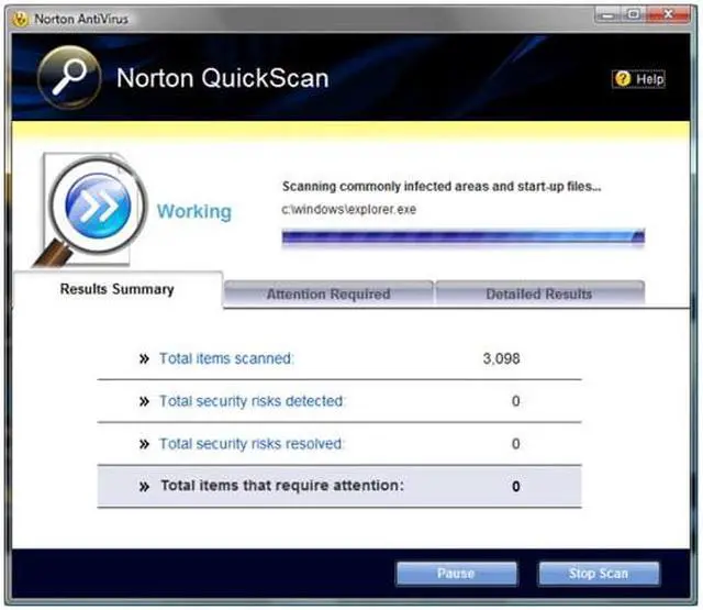 Alt view image 3 of 6 - Symantec Norton AntiVirus 2009 - 1 User - Small box