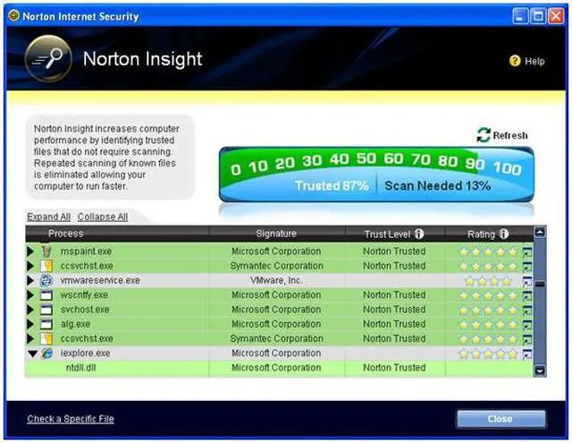 Alt view image 8 of 16 - Symantec Norton Internet Security 2009 - 1 User/3 PC - Small box