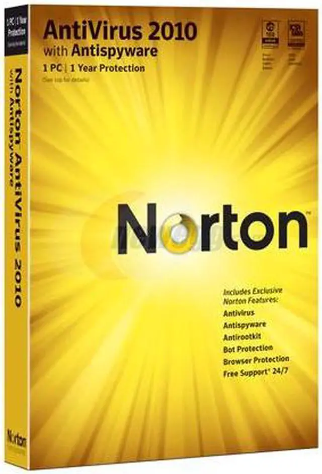 Main image of Symantec Norton Antivirus 2010 1U
