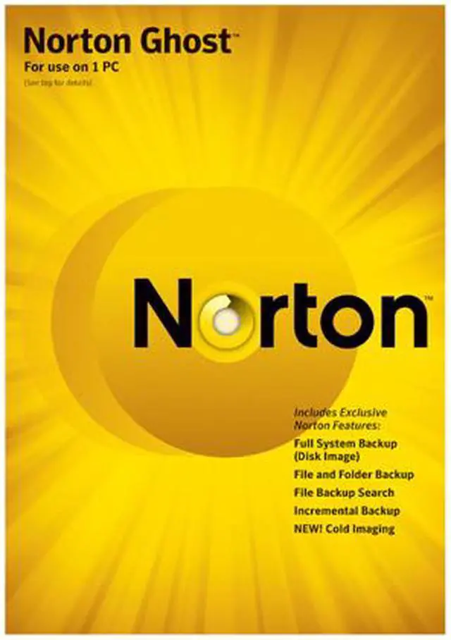 Main image of Symantec Norton Ghost 15.0 - 1 PC