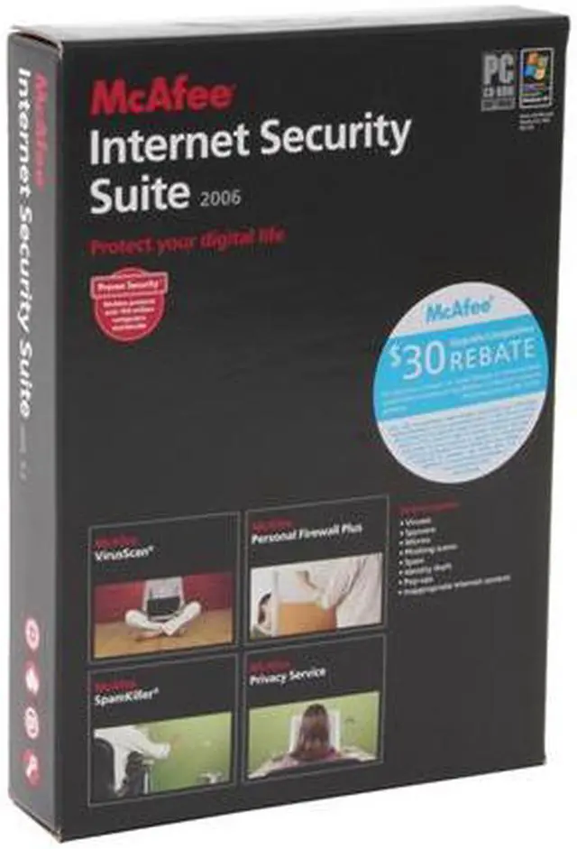 Main image of McAfee Internet Security Suite 2006 V8.0
