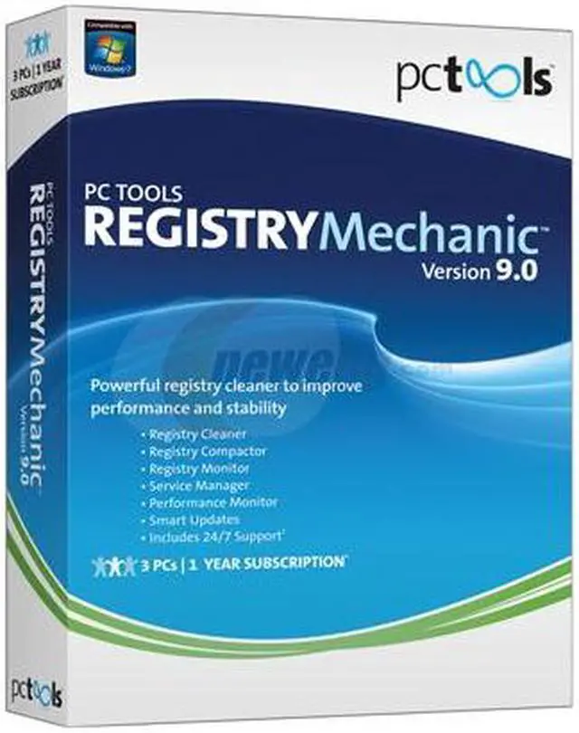 Main image of PC Tools Registry Mechanic v 9.0