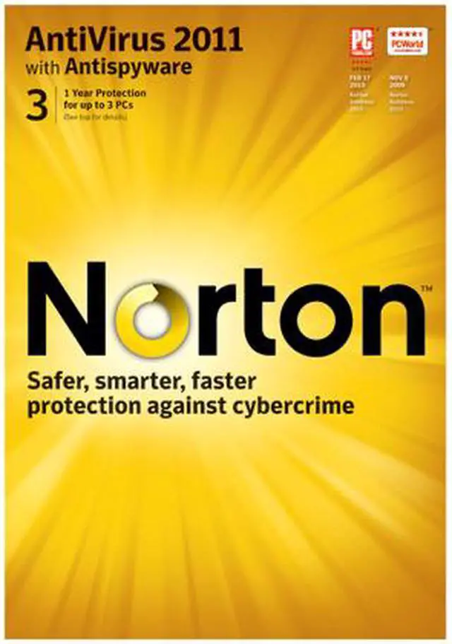 Main image of Symantec Norton Antivirus 2011 - 3 User