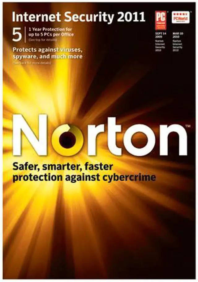 Main image of Symantec Norton Internet Security 2011 - 5 User