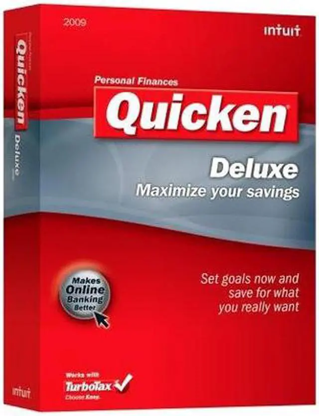 Main image of Intuit Quicken Deluxe 2009