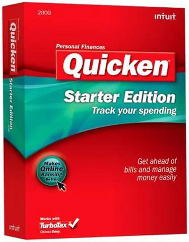 Main image of Intuit Quicken 2009 Starter Edition
