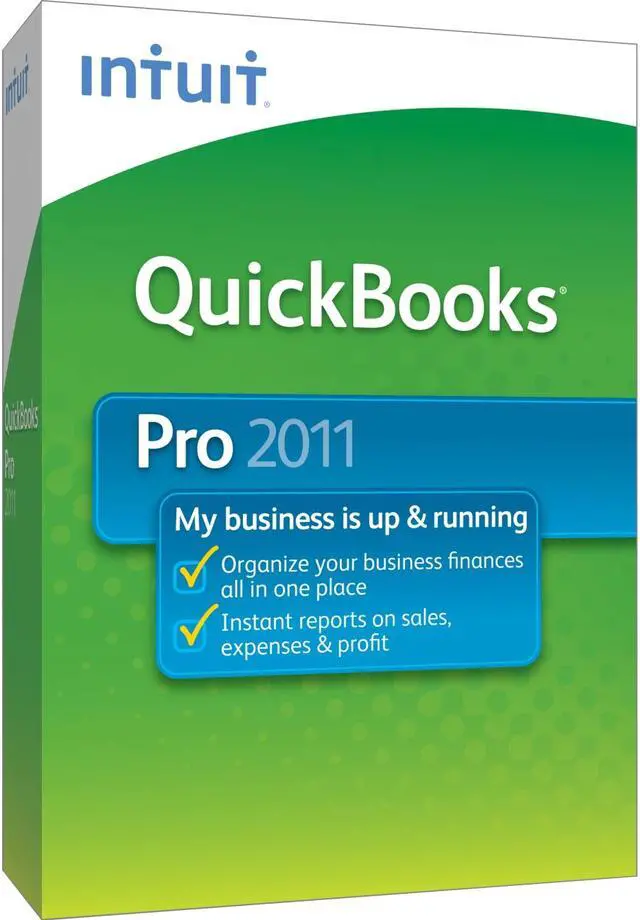 Alt view image 2 of 2 - Intuit QuickBooks Pro 2011