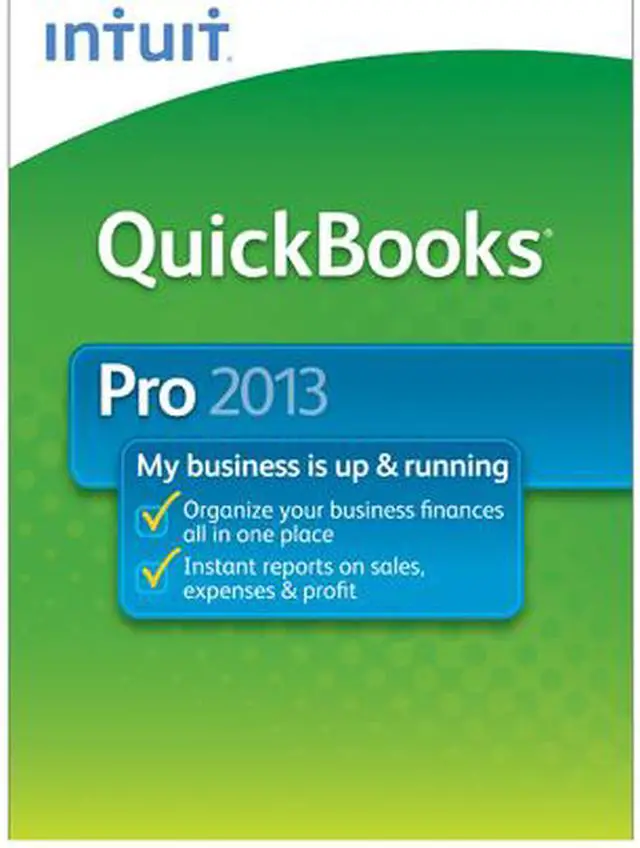 Main image of Intuit Quickbooks Pro 2013