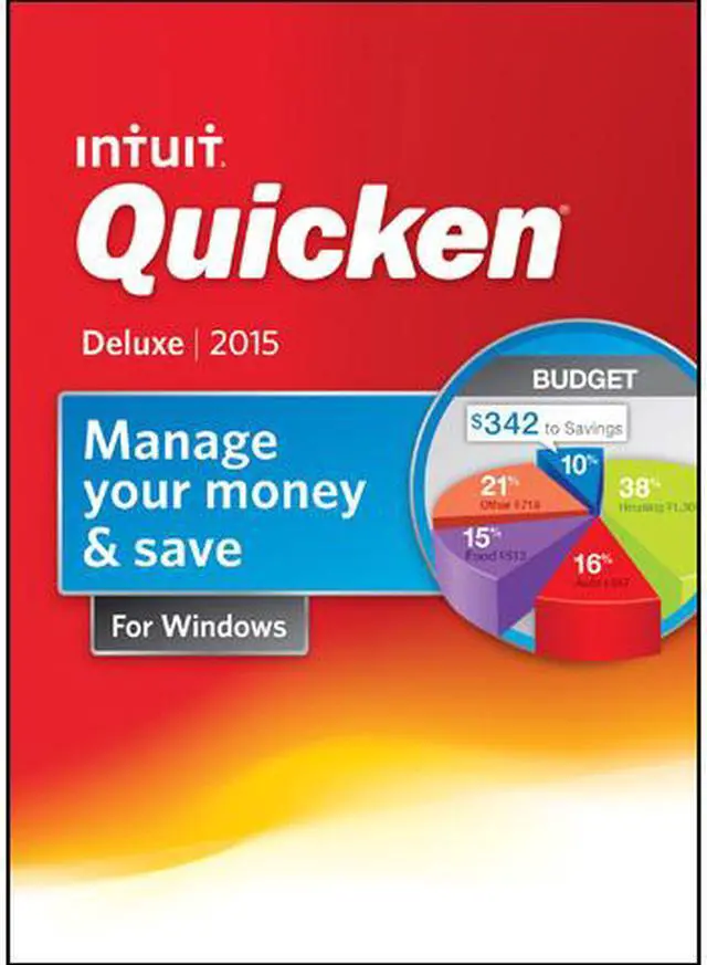 Main image of Intuit Quicken Deluxe 2015