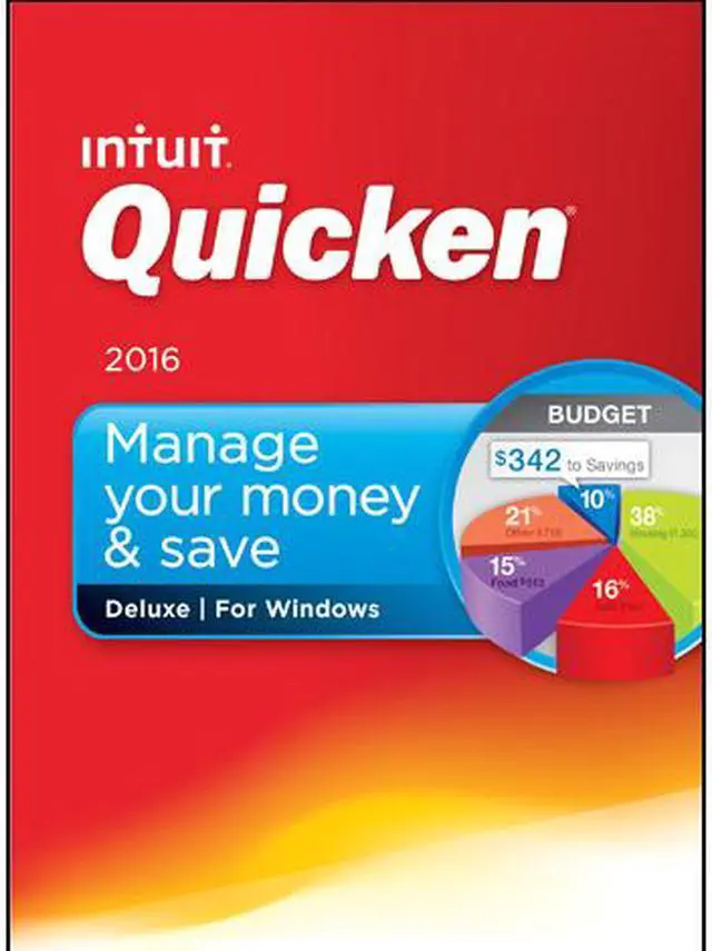 Main image of Intuit Quicken Deluxe 2016