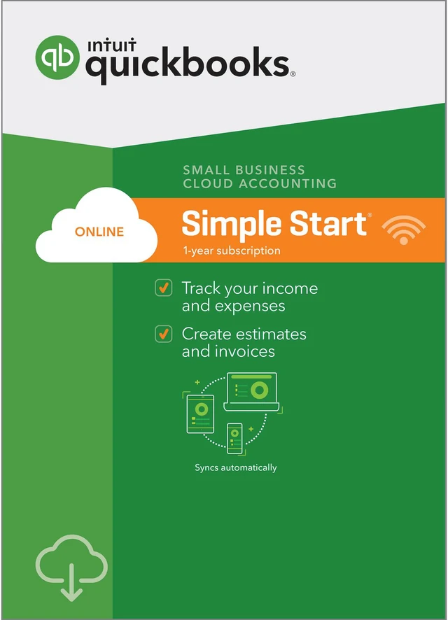 Intuit QuickBooks Online Simple Start 2018 - Digital Delivery - Newegg.com