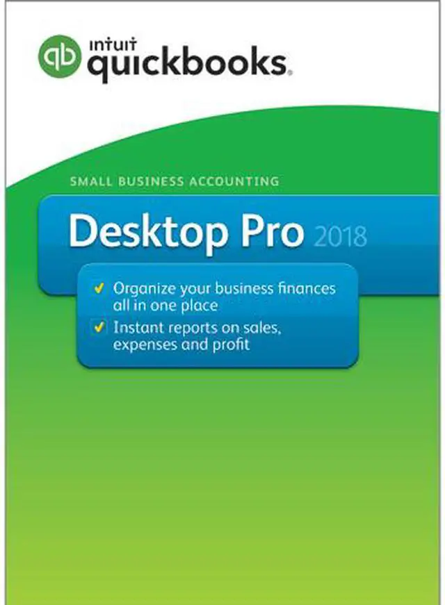 Main image of Intuit Quickbooks Desktop Pro 2018