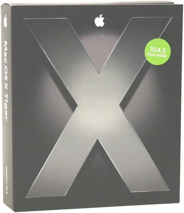 Main image of APPLE Mac OS X v10.4.3 Tiger