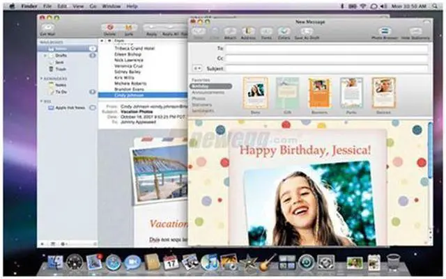 Alt view image 6 of 16 - APPLE Mac OS X v10.5.4 Leopard (Old version)
