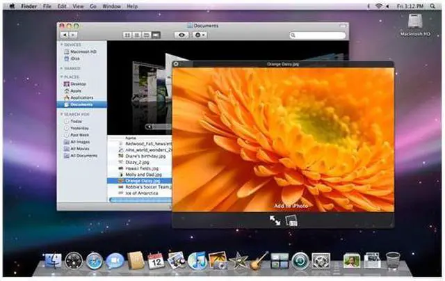 Alt view image 10 of 16 - APPLE Mac OS X v10.5.4 Leopard (Old version)