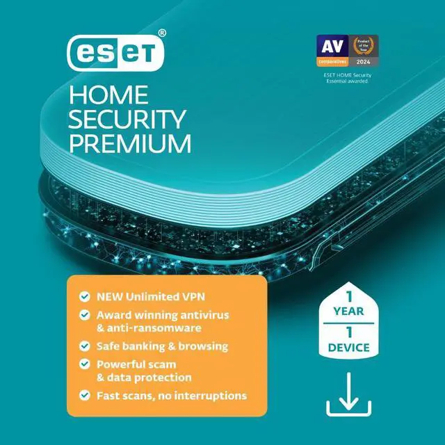 Main image of ESET Home Security Premium 2026 - 1 Device / 1 Year - Download