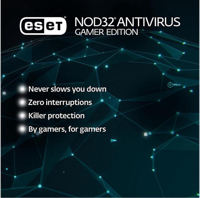 ESET NOD32 Antivirus 2023 Gamer Edition 1 Year / 1 PC- Download