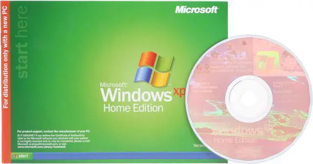 Alt view image 2 of 2 - Microsoft Windows XP Home Edition With SP2B 30 Pack for System Builders - OEM