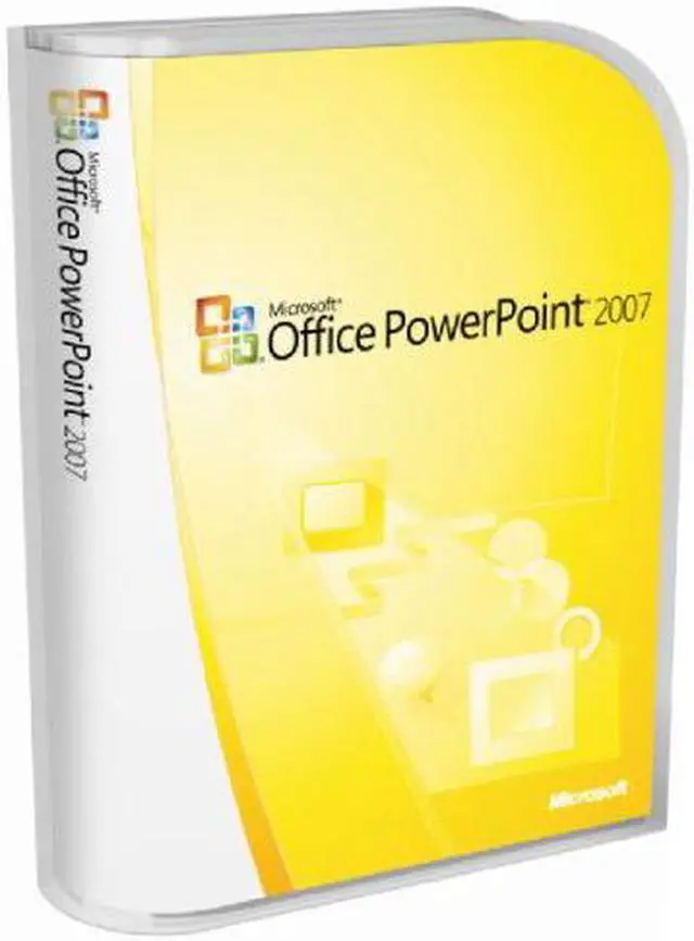 Main image of Microsoft PowerPoint 2007 Version Upgrad